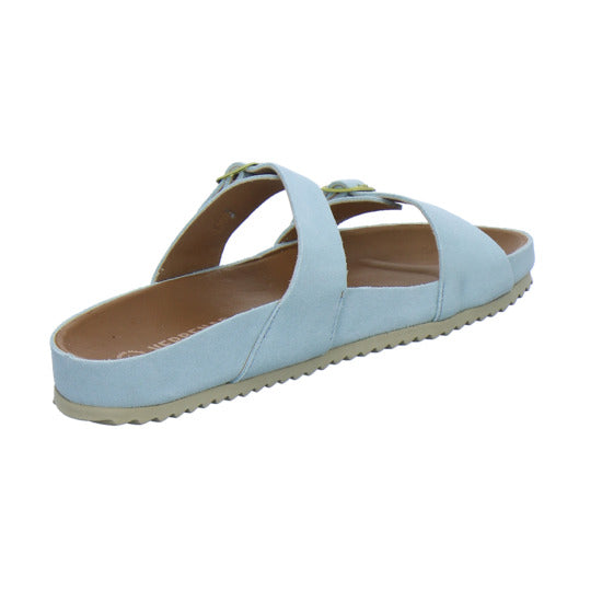 Verbenas Pantoletten Damen Hellblau