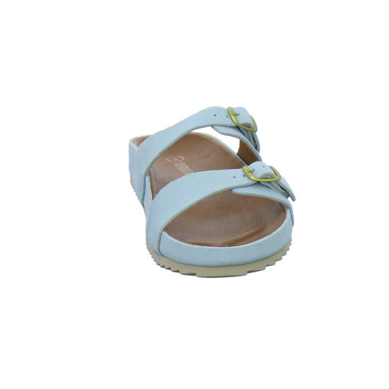 Verbenas Pantoletten Damen Hellblau