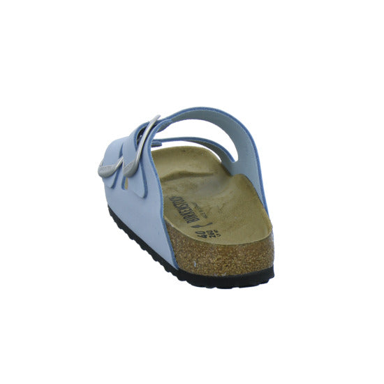 Birkenstock Pantoletten Damen Arizona Big Buckle Hellblau