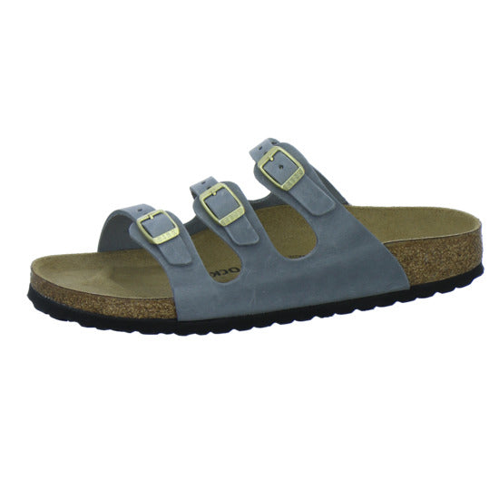 Birkenstock Pantoletten Damen Florida Denim