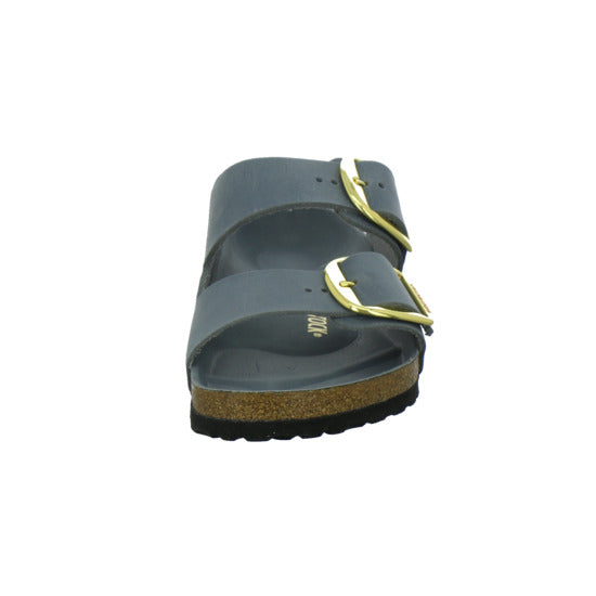 Birkenstock Pantoletten Damen Arizona Big Buckle Denim