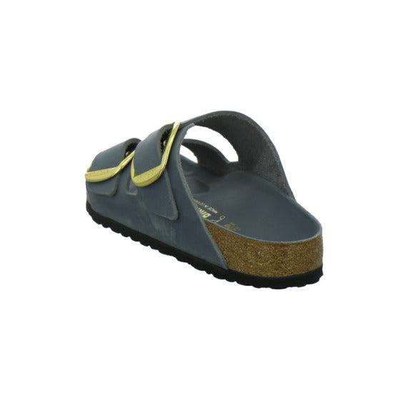 Birkenstock Pantoletten Damen Arizona Big Buckle Denim