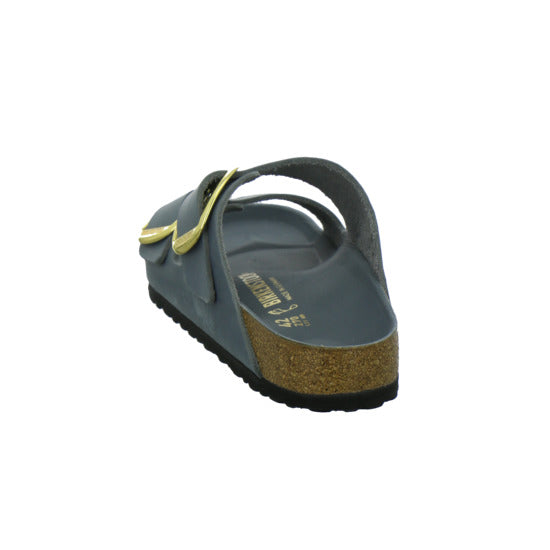 Birkenstock Pantoletten Damen Arizona Big Buckle Denim