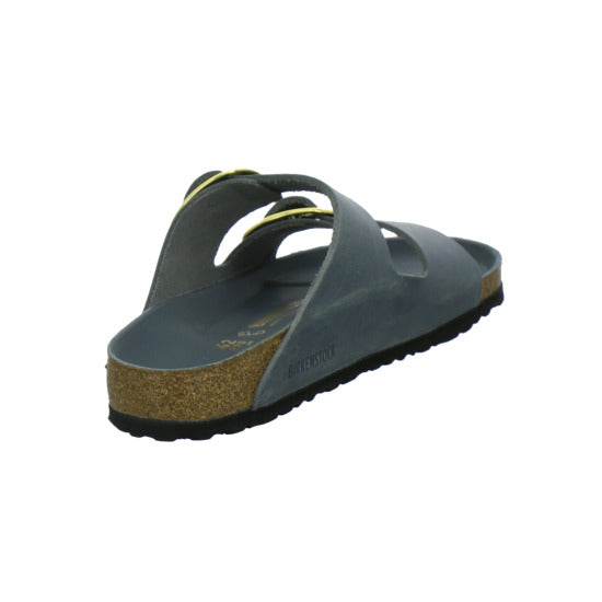 Birkenstock Pantoletten Damen Arizona Big Buckle Denim