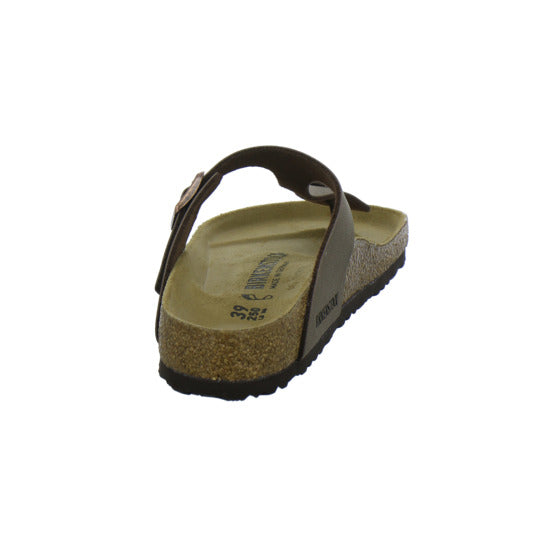 Birkenstock Gizeh Pantoletten Dunkelbraun - 360° Ansicht