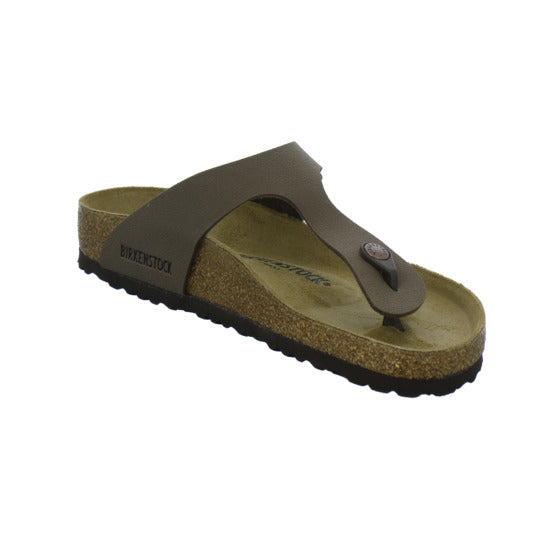 Birkenstock Gizeh Pantoletten Dunkelbraun - 360° Ansicht