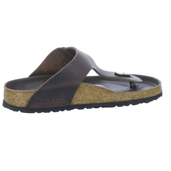 Birkenstock Pantoletten Damen Gizeh Big Buckle Dunkelbraun