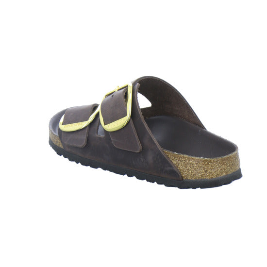 Birkenstock Pantoletten Damen Arizona Big Buckle Dunkelbraun