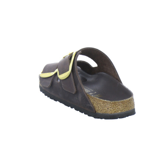 Birkenstock Pantoletten Damen Arizona Big Buckle Dunkelbraun
