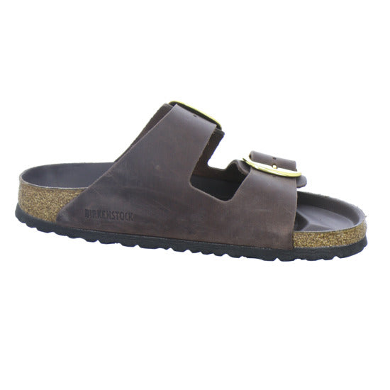 Birkenstock Pantoletten Damen Arizona Big Buckle Dunkelbraun