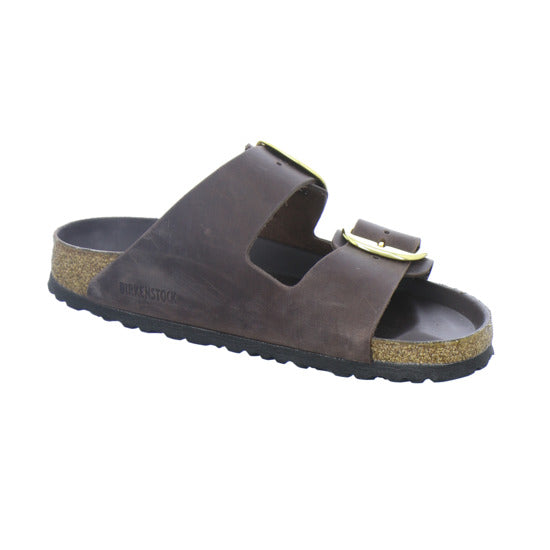 Birkenstock Pantoletten Damen Arizona Big Buckle Dunkelbraun