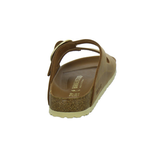 Birkenstock Arizona BB Pantoletten Mittelbraun - 360° Ansicht