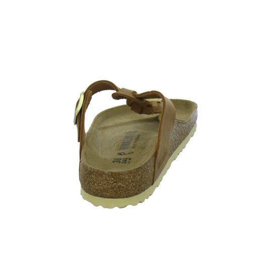 Birkenstock Gizeh Pantoletten Mittelbraun - 360° Ansicht