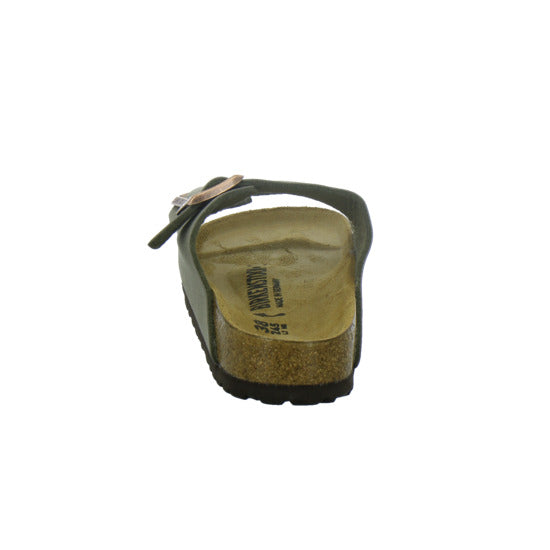 Birkenstock Arizona Pantoletten taupe - 360° Ansicht