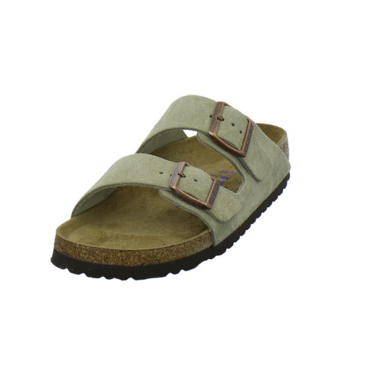 Birkenstock Arizona SF Pantoletten taupe - 360° Ansicht