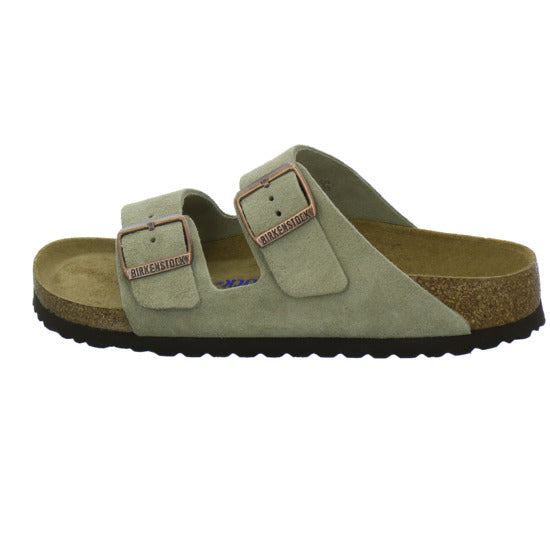Birkenstock Arizona SF Pantoletten taupe - 360° Ansicht