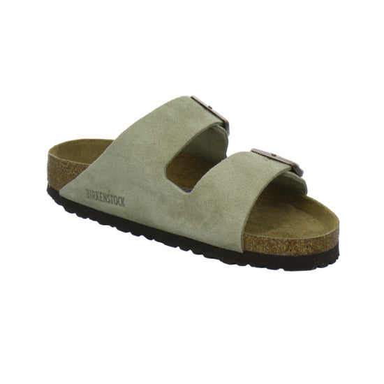 Birkenstock Arizona SF Pantoletten taupe - 360° Ansicht