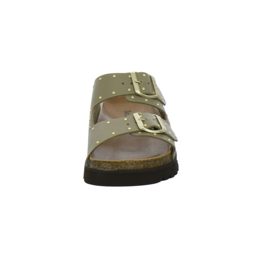 Scholl Beatriz Pantoletten taupe - 360° Ansicht