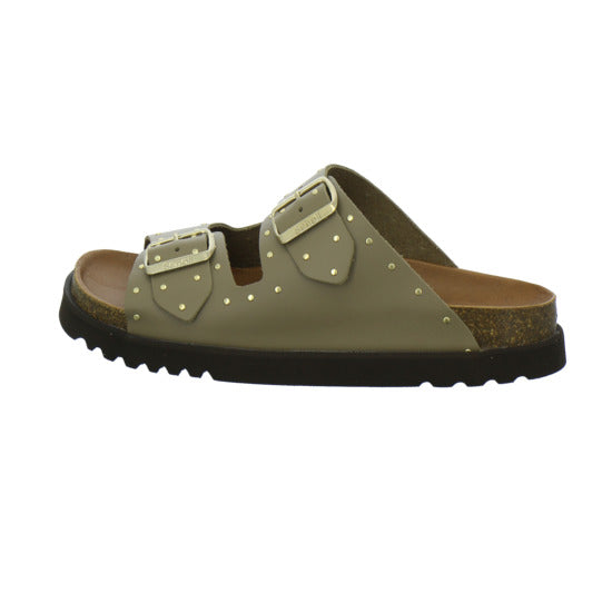 Scholl Beatriz Pantoletten taupe - 360° Ansicht