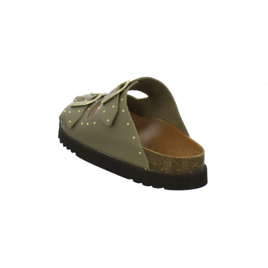 Scholl Beatriz Pantoletten taupe - 360° Ansicht
