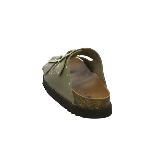 Scholl Beatriz Pantoletten taupe - 360° Ansicht
