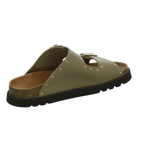 Scholl Beatriz Pantoletten taupe - 360° Ansicht