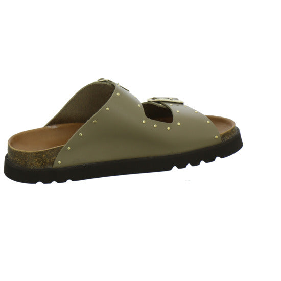 Scholl Beatriz Pantoletten taupe - 360° Ansicht