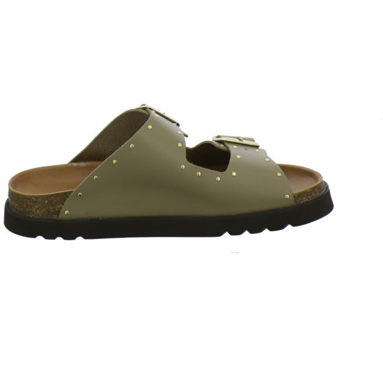 Scholl Beatriz Pantoletten taupe - 360° Ansicht