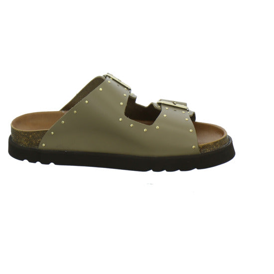 Scholl Beatriz Pantoletten taupe - 360° Ansicht