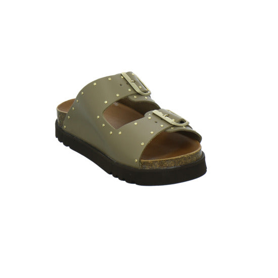 Scholl Beatriz Pantoletten taupe - 360° Ansicht