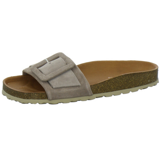 Verbenas Pantoletten taupe