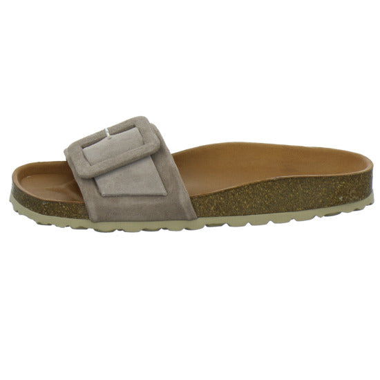 Verbenas Pantoletten taupe