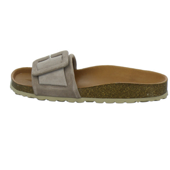 Verbenas Pantoletten taupe