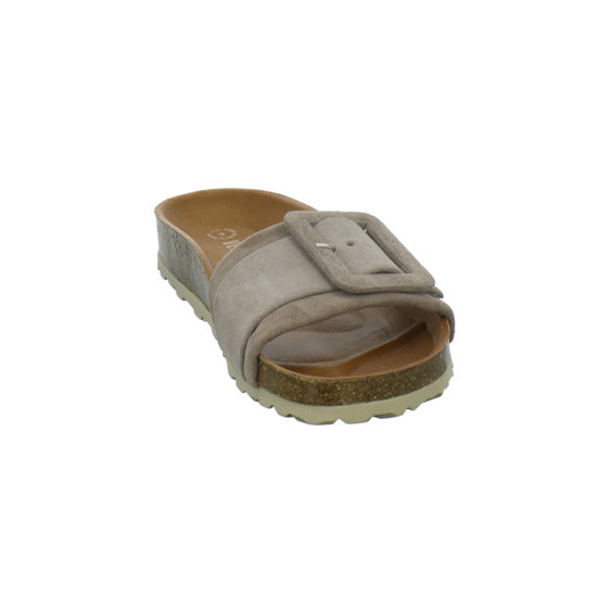 Verbenas Pantoletten taupe