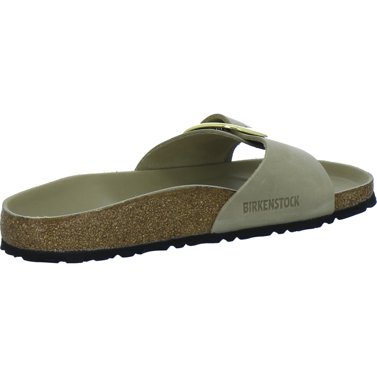 Birkenstock Pantoletten Damen Madrid Big Buckle taupe