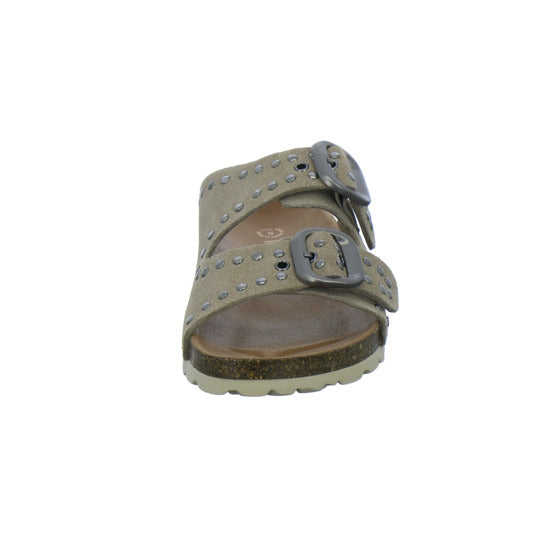 Verbenas Pantoletten Damen taupe