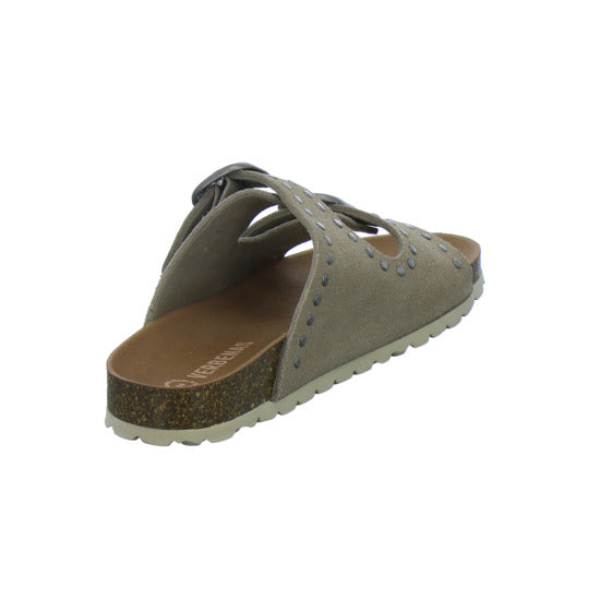 Verbenas Pantoletten Damen taupe
