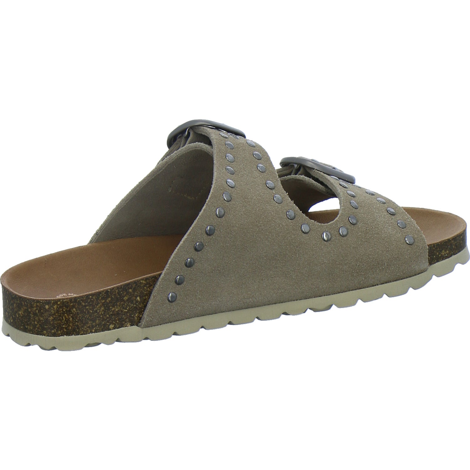 Verbenas Pantoletten Damen taupe