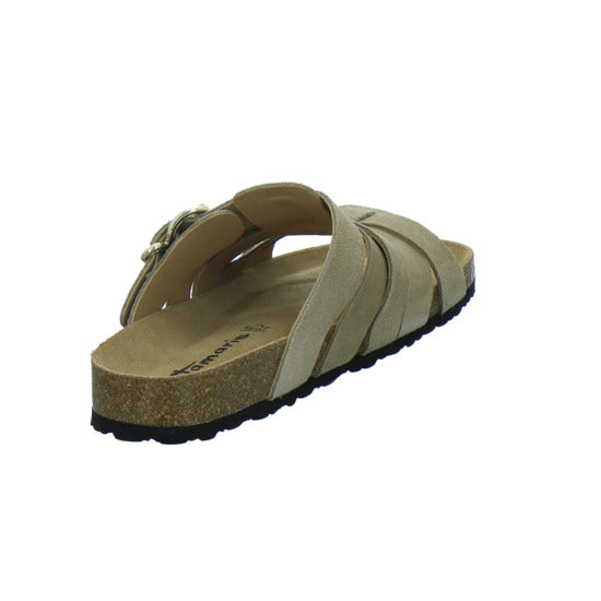 Tamaris Pantoletten Damen taupe