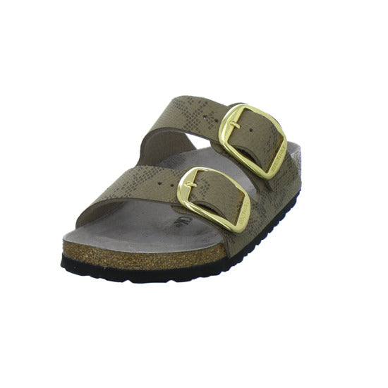 Birkenstock Pantoletten Damen Arizona Big Buckle taupe