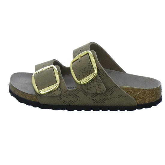 Birkenstock Pantoletten Damen Arizona Big Buckle taupe