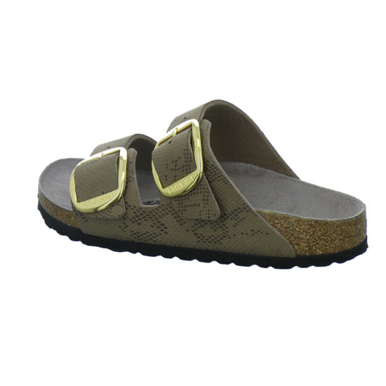 Birkenstock Pantoletten Damen Arizona Big Buckle taupe