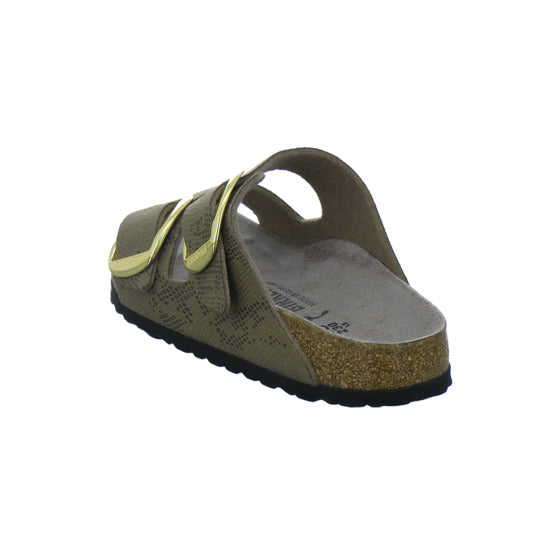Birkenstock Pantoletten Damen Arizona Big Buckle taupe