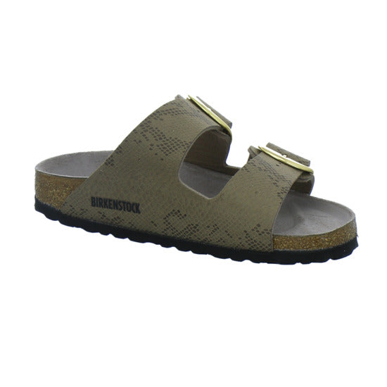 Birkenstock Pantoletten Damen Arizona Big Buckle taupe