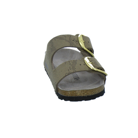 Birkenstock Pantoletten Damen Arizona Big Buckle taupe