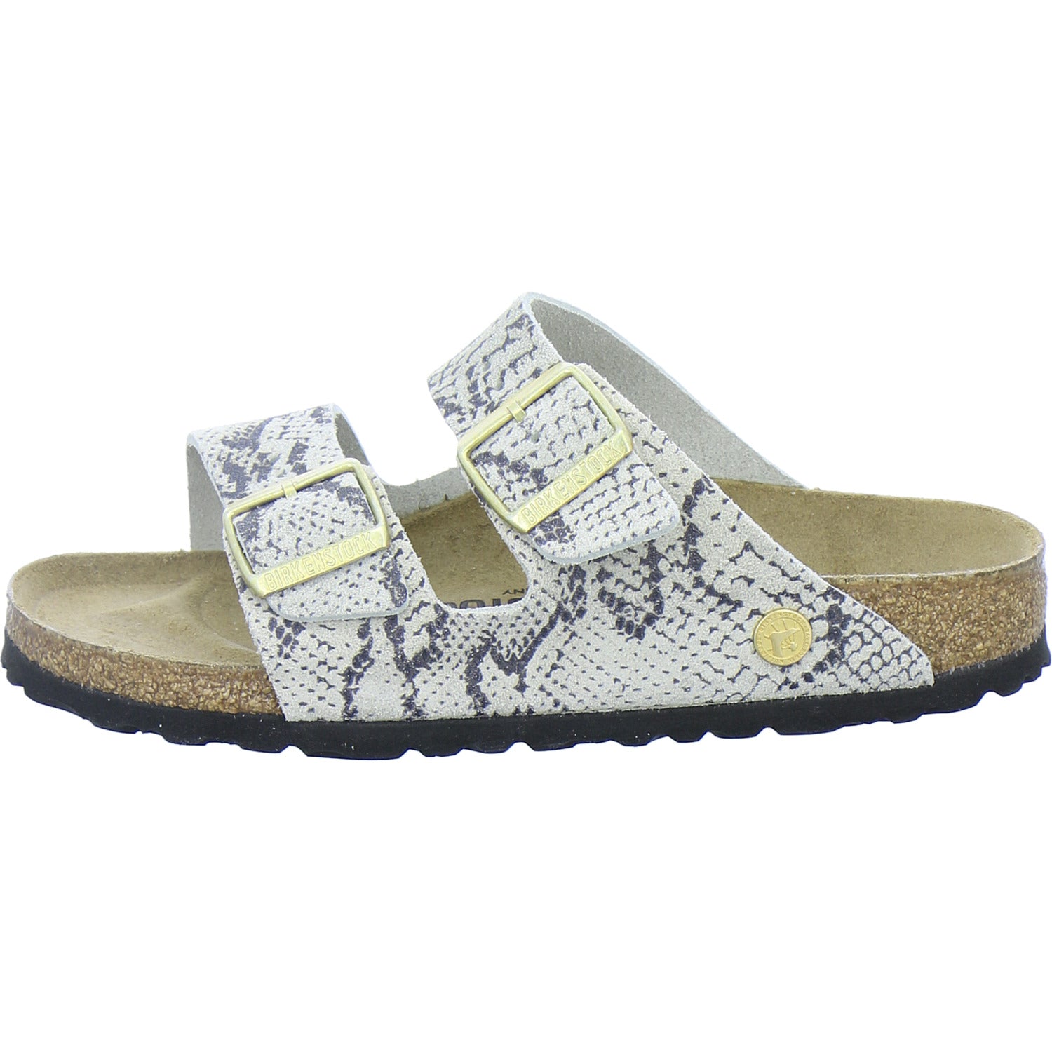 Birkenstock Pantoletten Damen Arizona Rivet Logo animal