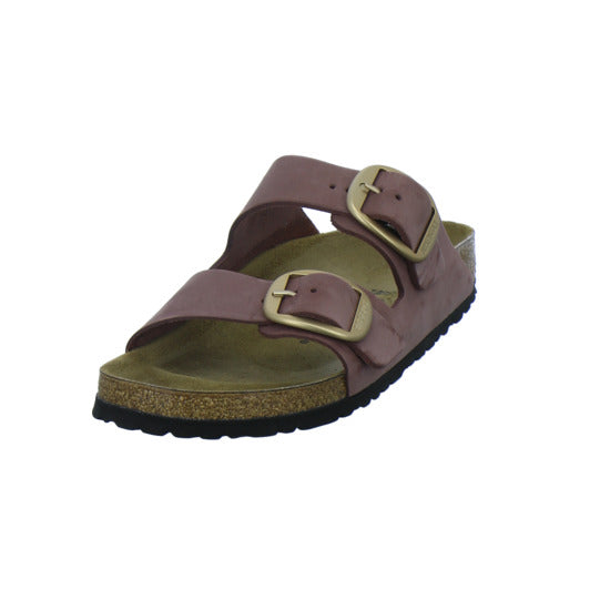 Birkenstock Pantoletten Damen Arizona Big Buckle Bordeaux