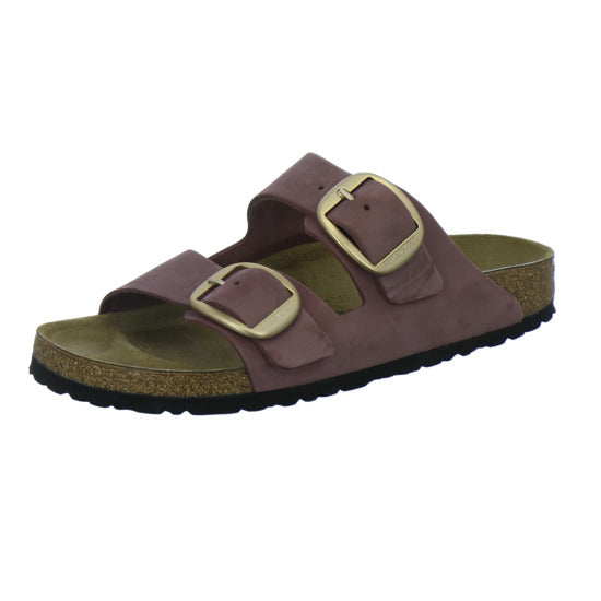 Birkenstock Pantoletten Damen Arizona Big Buckle Bordeaux