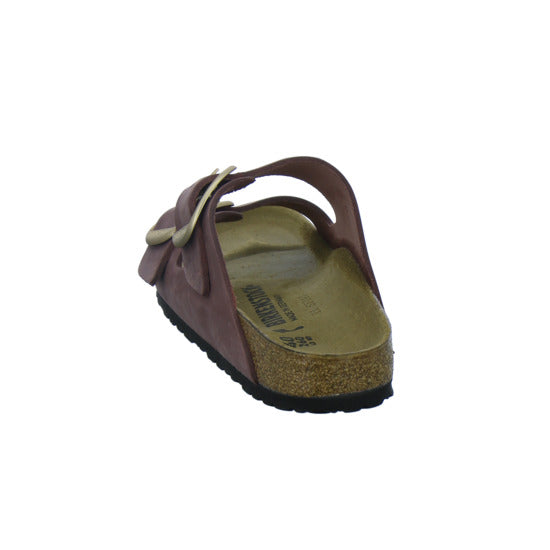 Birkenstock Pantoletten Damen Arizona Big Buckle Bordeaux