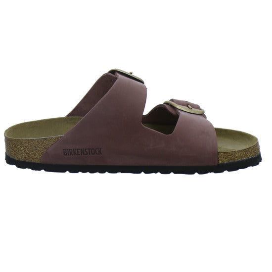 Birkenstock Pantoletten Damen Arizona Big Buckle Bordeaux